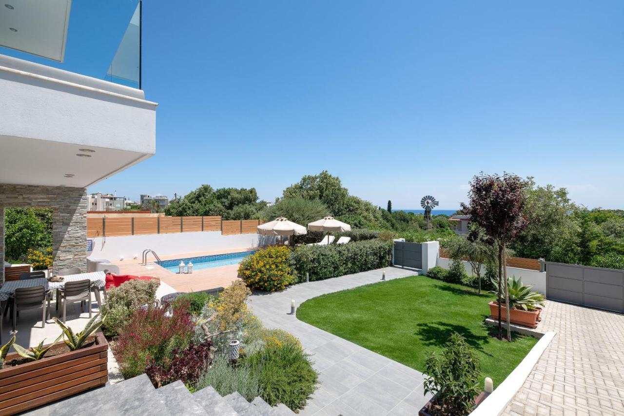 Terpsis Pool Villa Асгуру Экстерьер фото